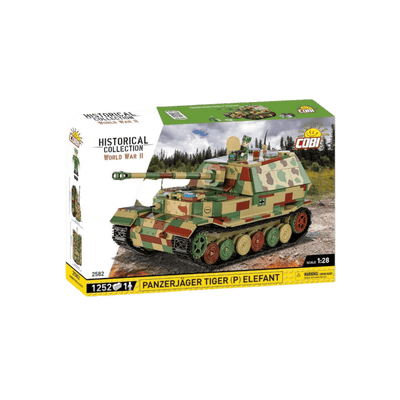 Cobi Klocki World War II Panzerjager Tiger (P) Elefant.
