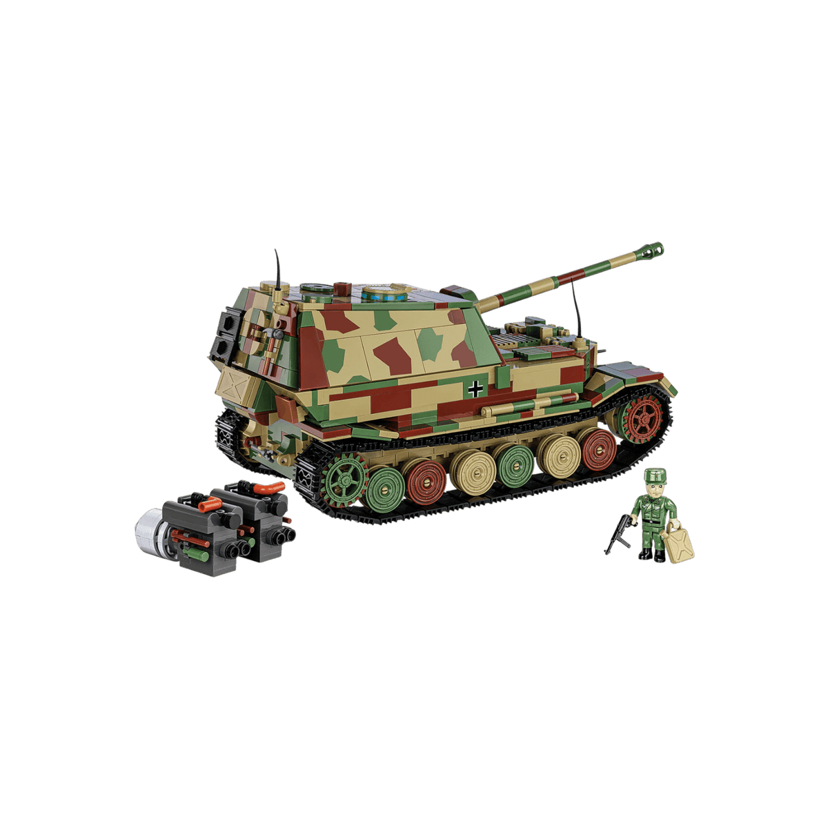 Cobi Klocki World War II Panzerjager Tiger (P) Elefant.