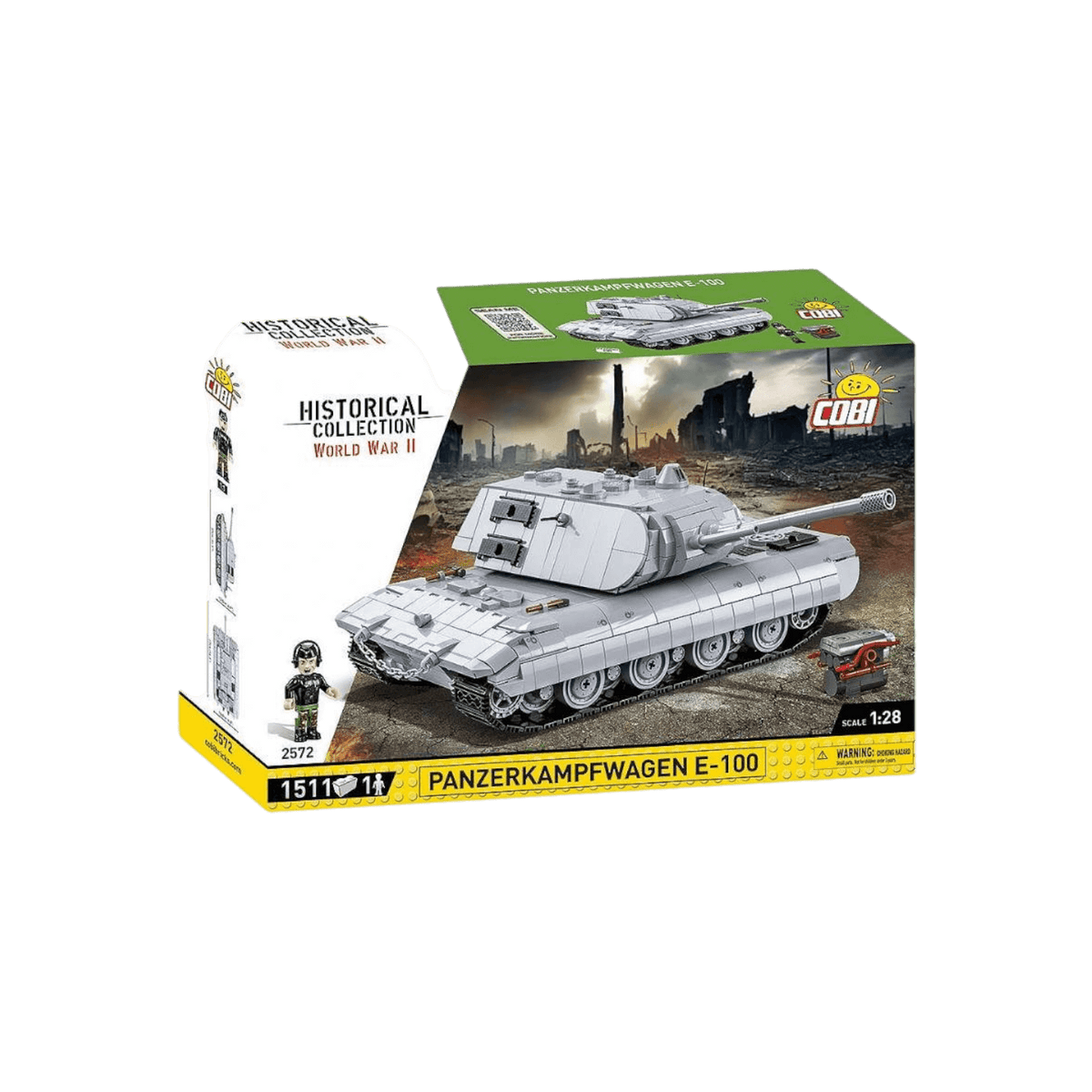 Cobi Klocki World War II Panzerkampfwagen E-100.