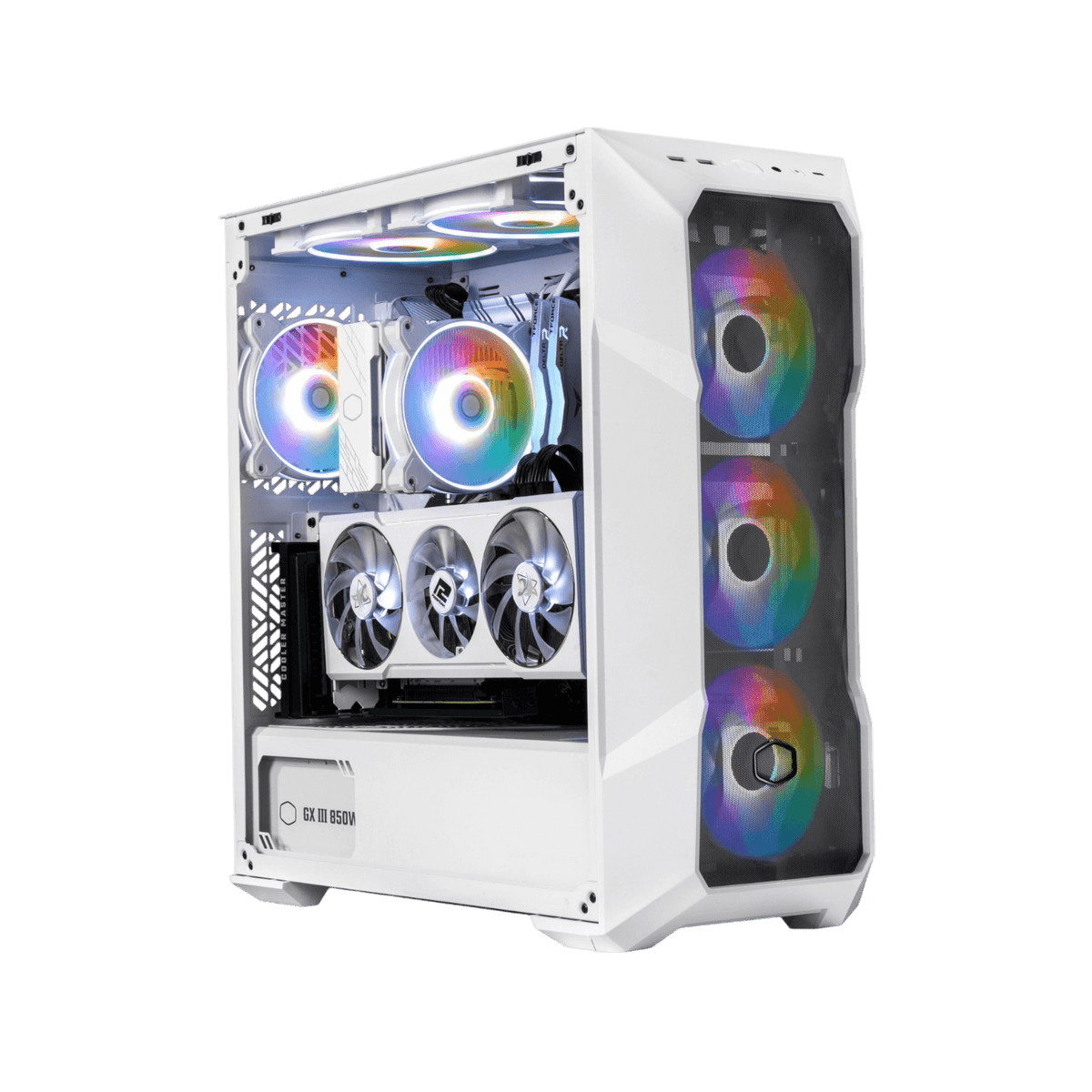 Obudowa Cooler Master MasterBox TD500 Mesh V2 White.