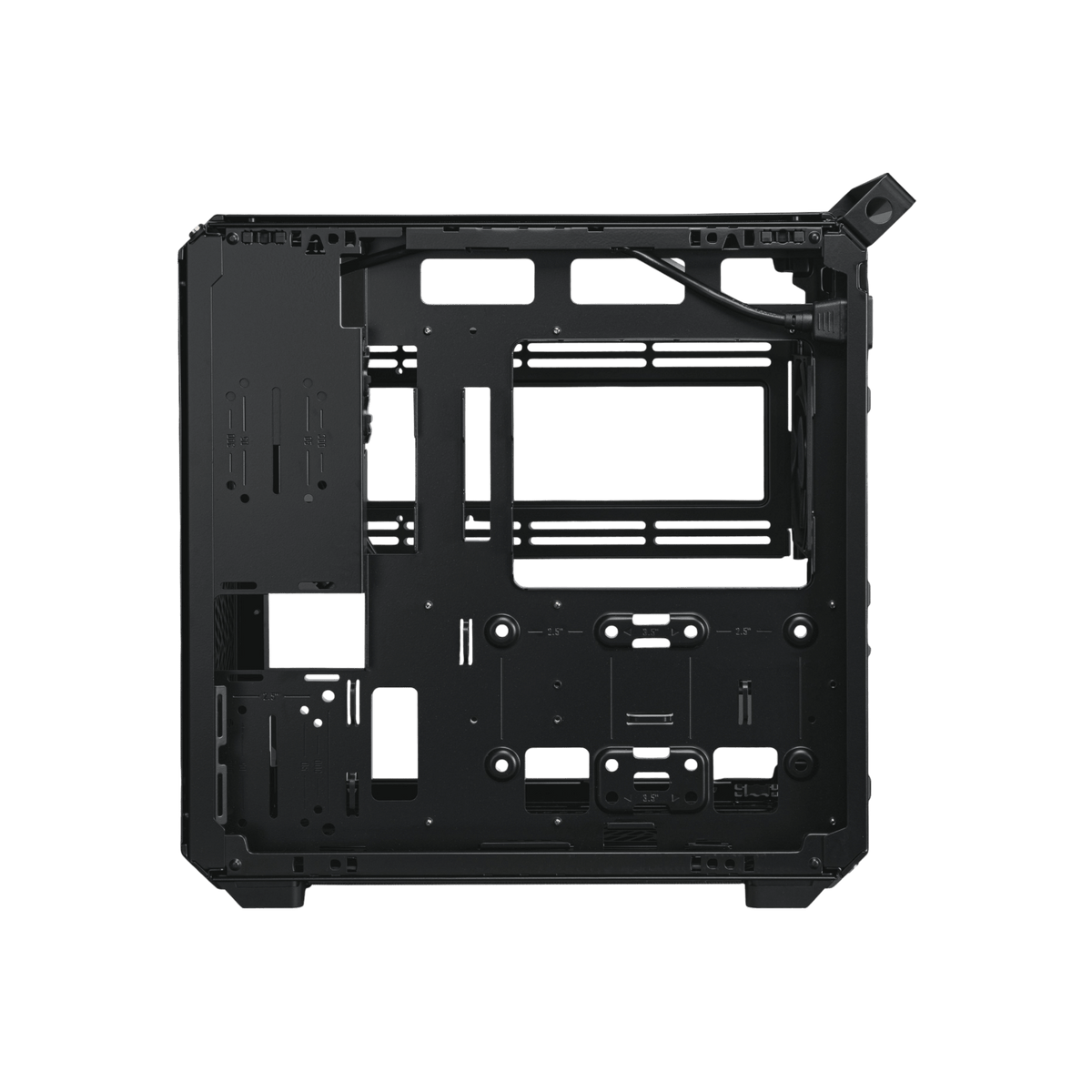 Obudowa Cooler Master Qube 500 Flatpack Black.