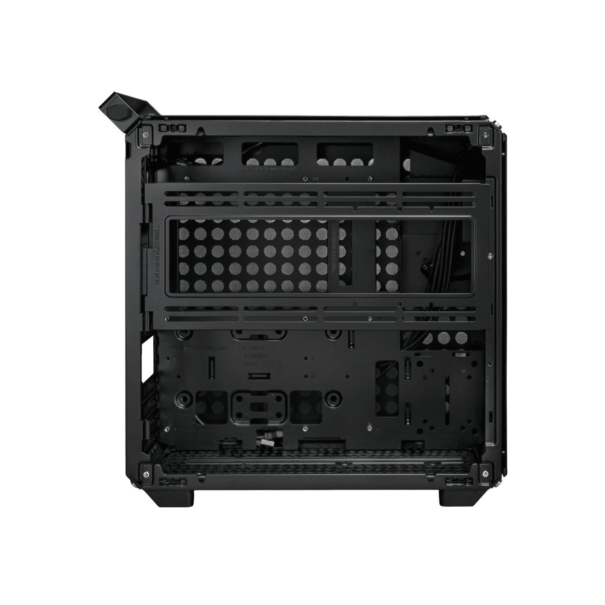 Obudowa Cooler Master Qube 500 Flatpack Black.