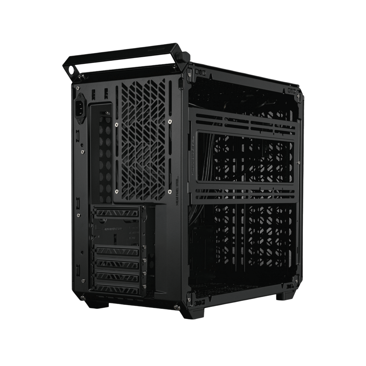 Obudowa Cooler Master Qube 500 Flatpack Black.