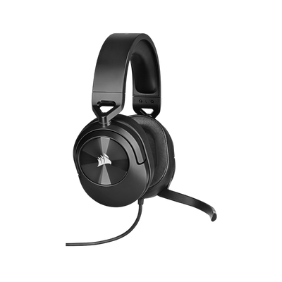 Słuchawki gamingowe przewodowe nauszne Corsair HS55 Stereo Carbon.
