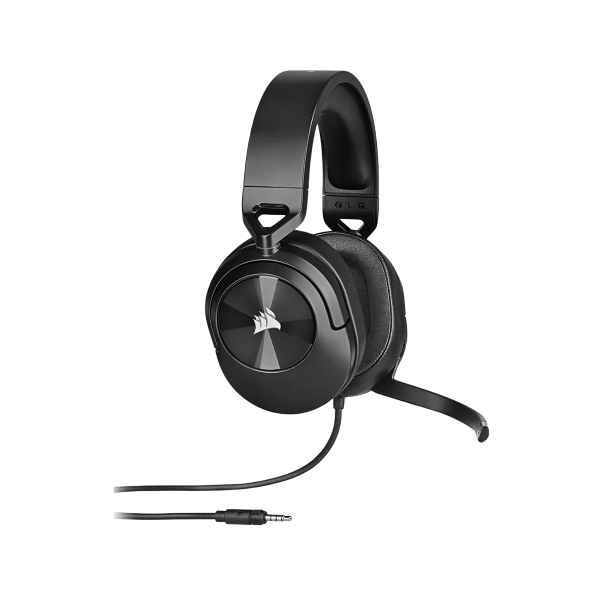 Słuchawki gamingowe przewodowe nauszne Corsair HS55 Surround Carbon.