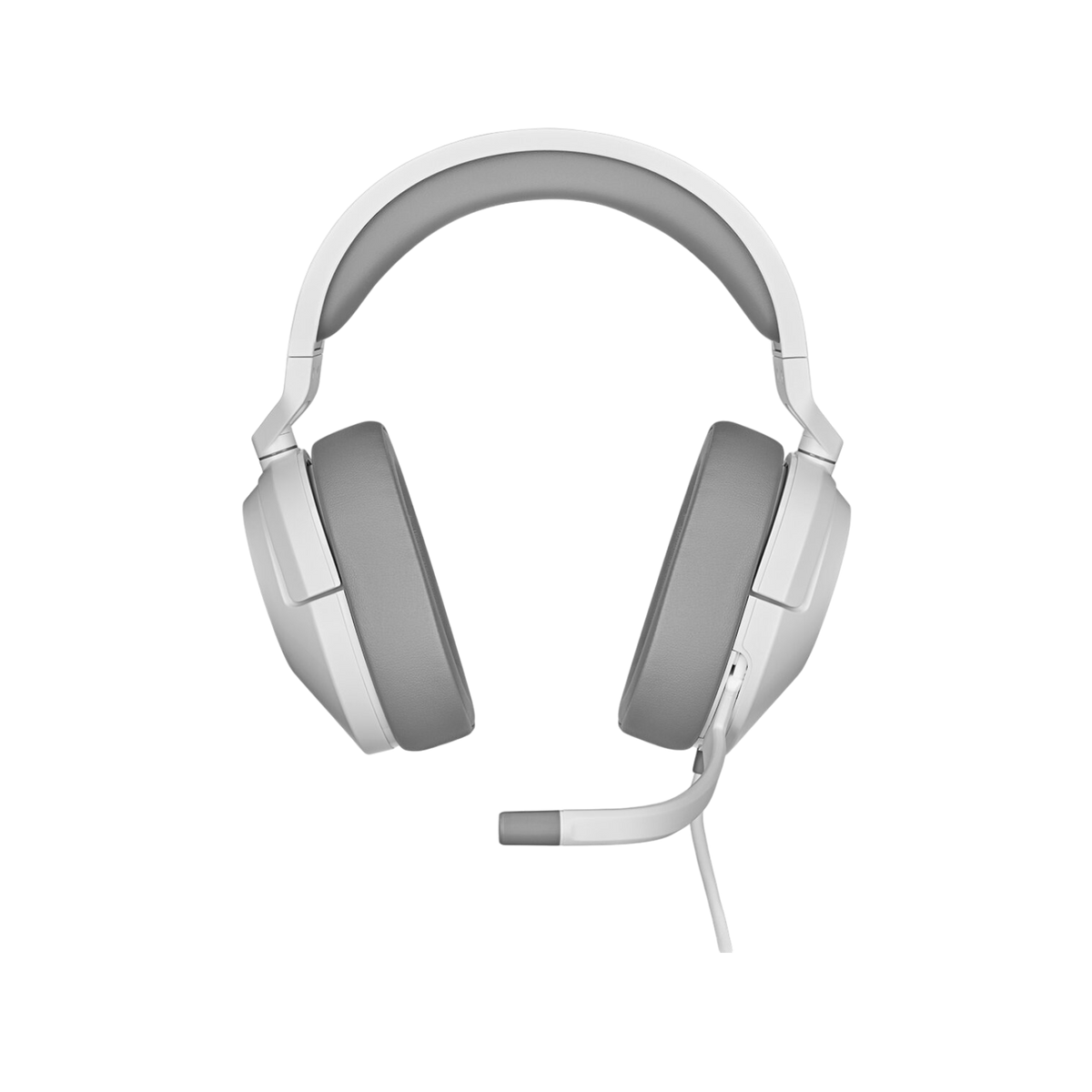 Słuchawki gamingowe przewodowe nauszne Corsair HS55 Surround Biały.