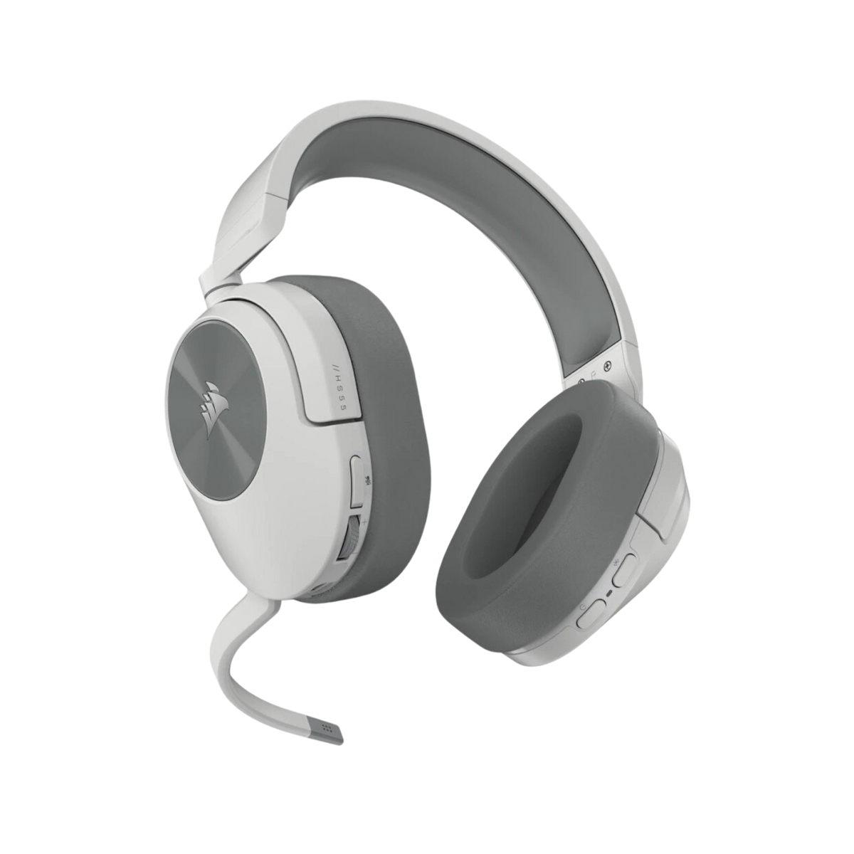 Słuchawki gamingowe bezprzewodowe nauszne Corsair HS55 Wireless Biały.
