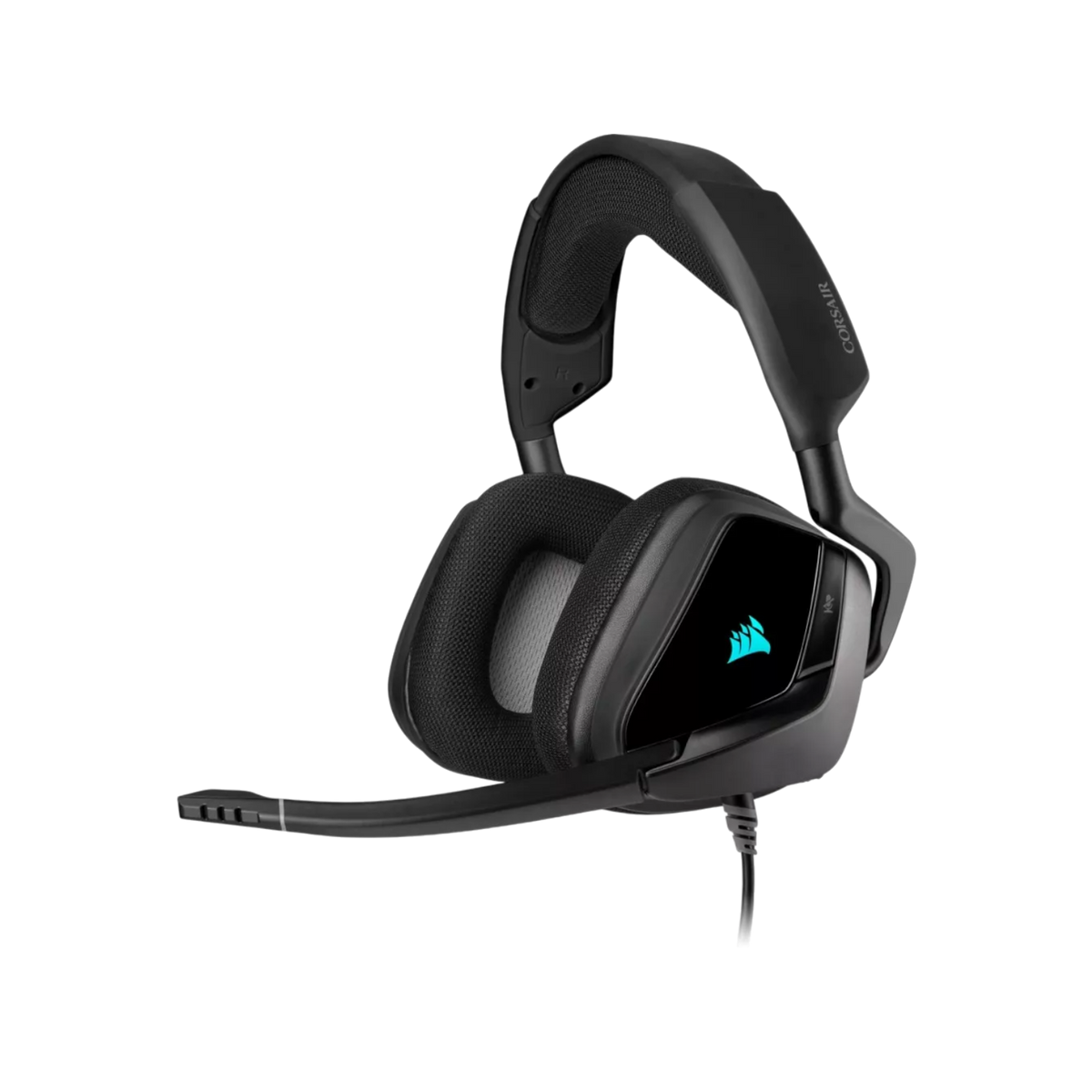 Słuchawki gamingowe przewodowe nauszne Corsair Surround 7.1 VOID RGB ELITE USB Carbon.