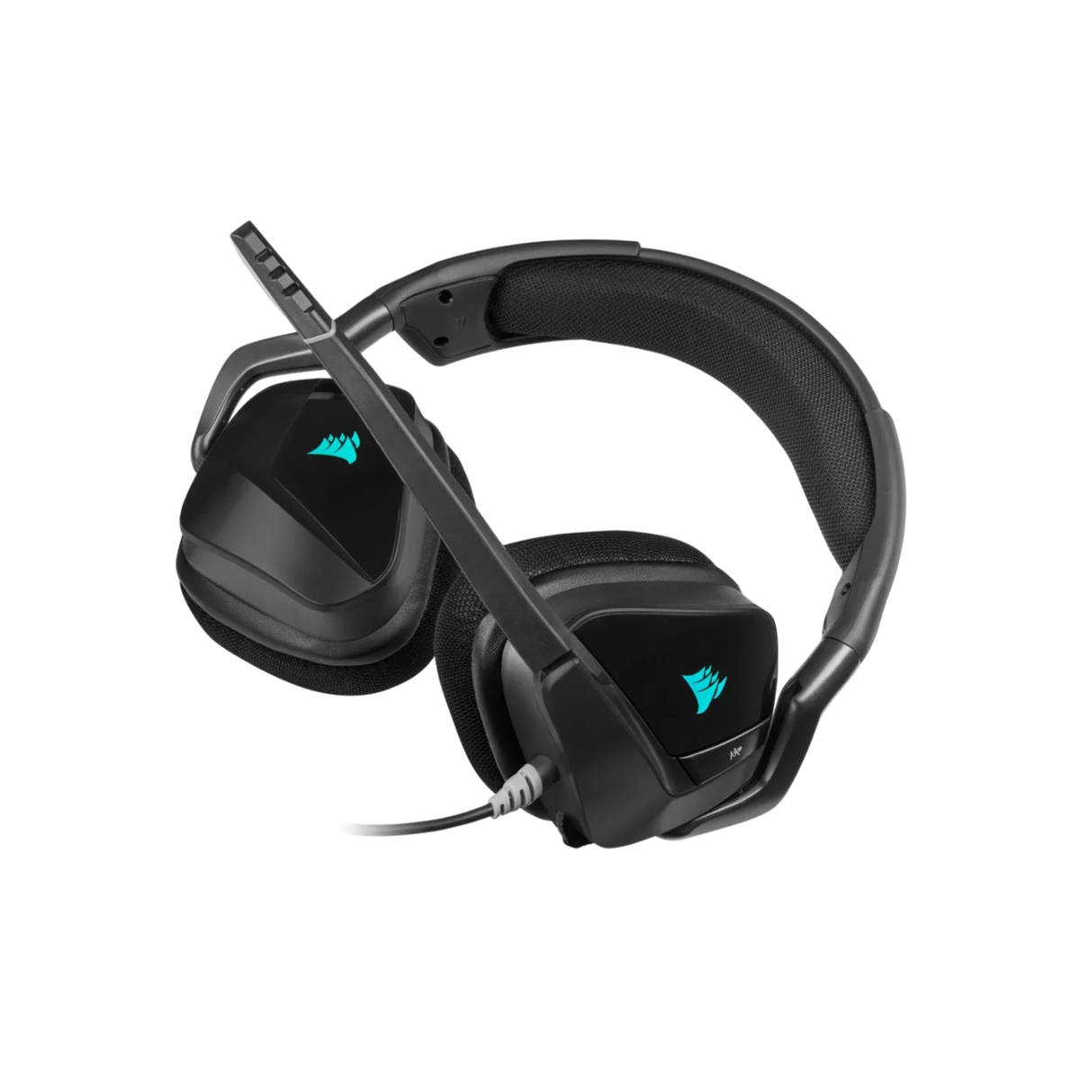 Słuchawki gamingowe przewodowe nauszne Corsair Surround 7.1 VOID RGB ELITE USB Carbon.