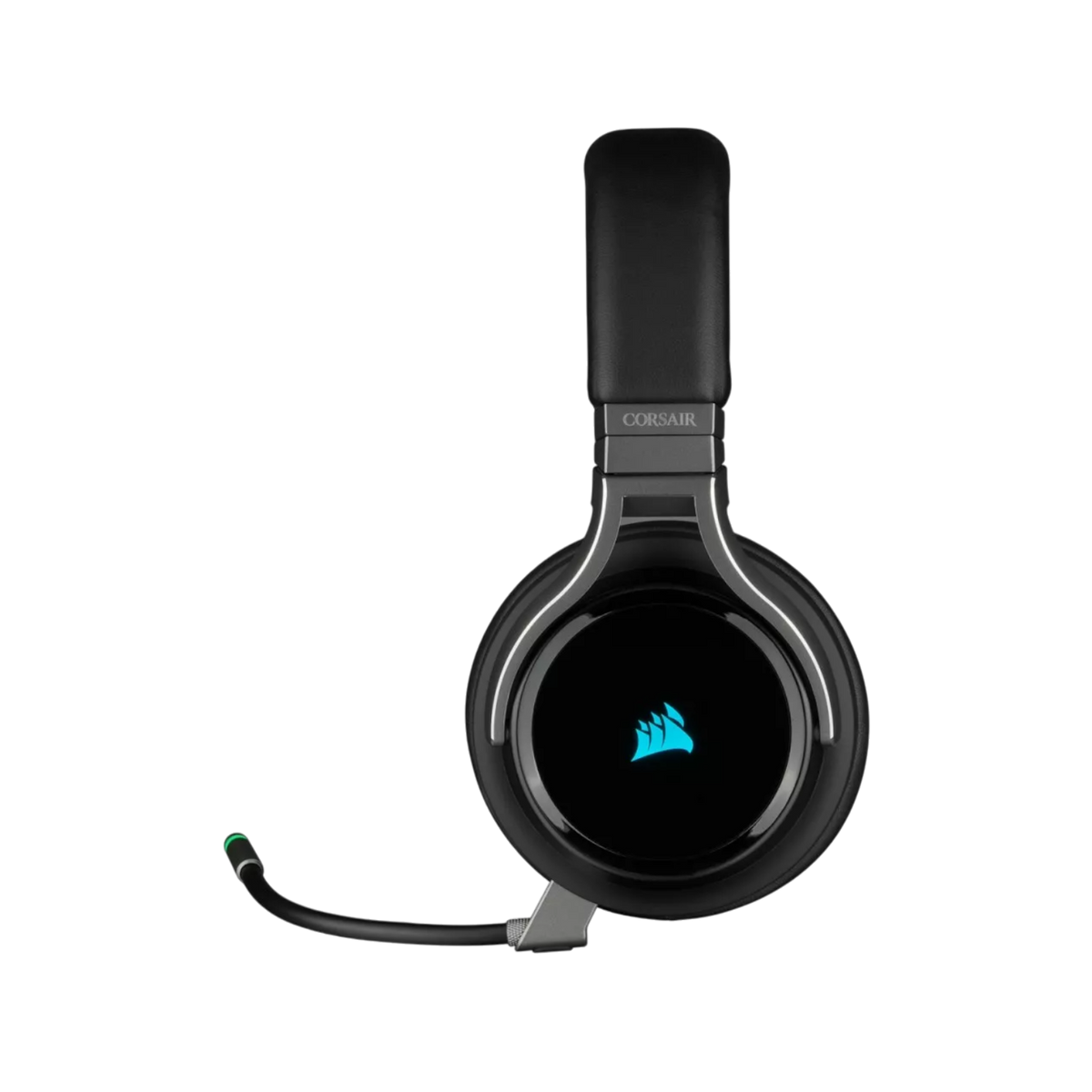 Słuchawki gamingowe bezprzewodowe nauszne Corsair Virtuoso RGB Wireless Carbon.