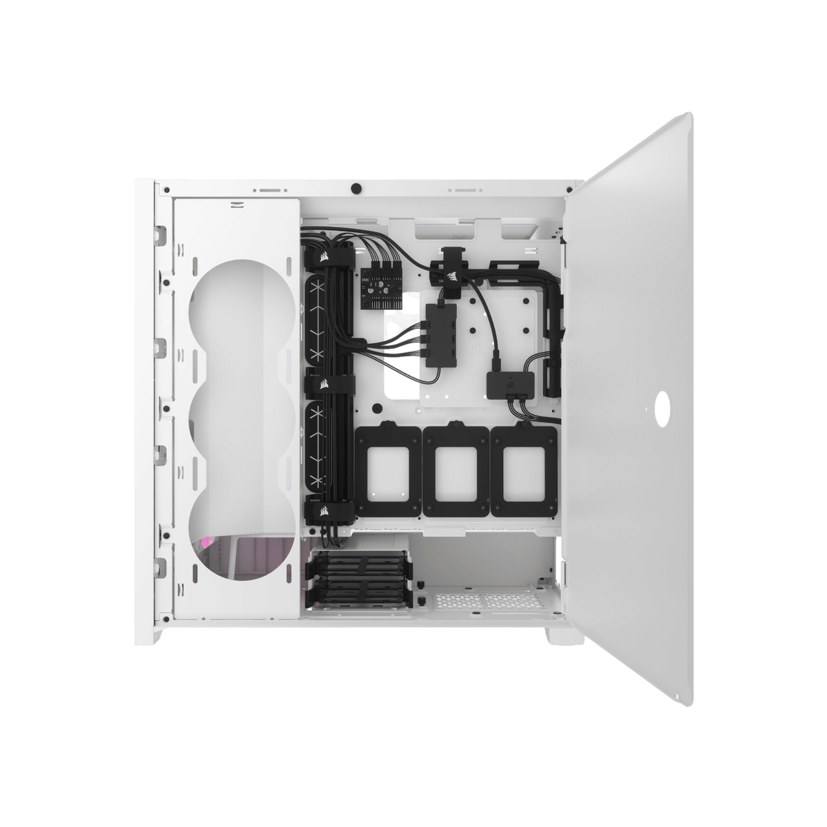 Obudowa Corsair iCUE 5000D RGB Airflow White.
