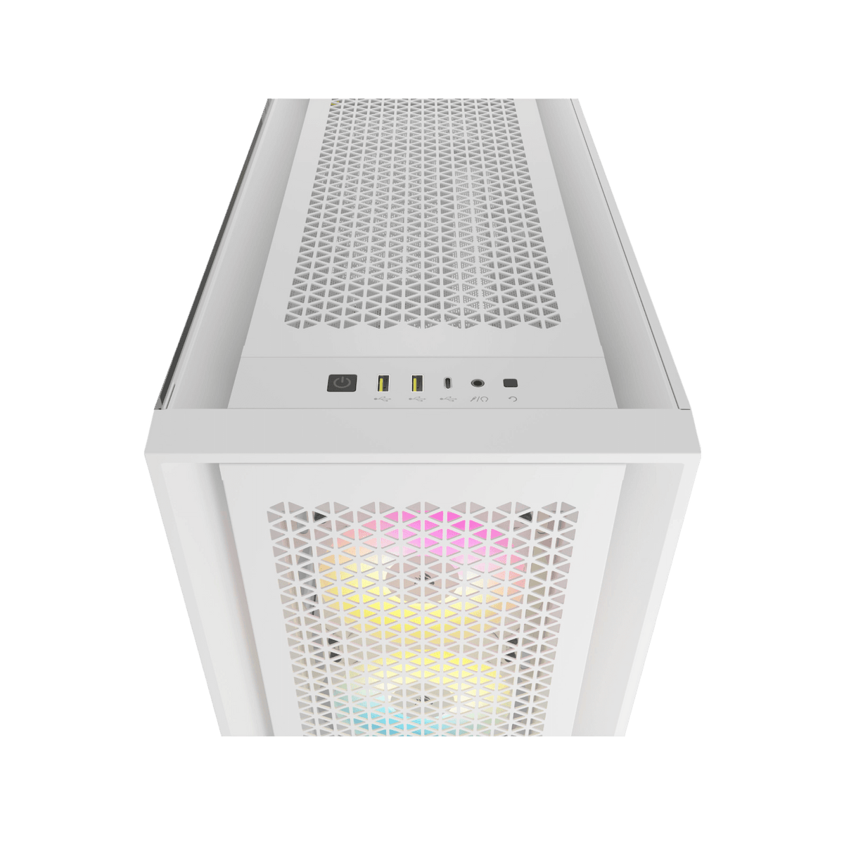 Obudowa Corsair iCUE 5000D RGB Airflow White.