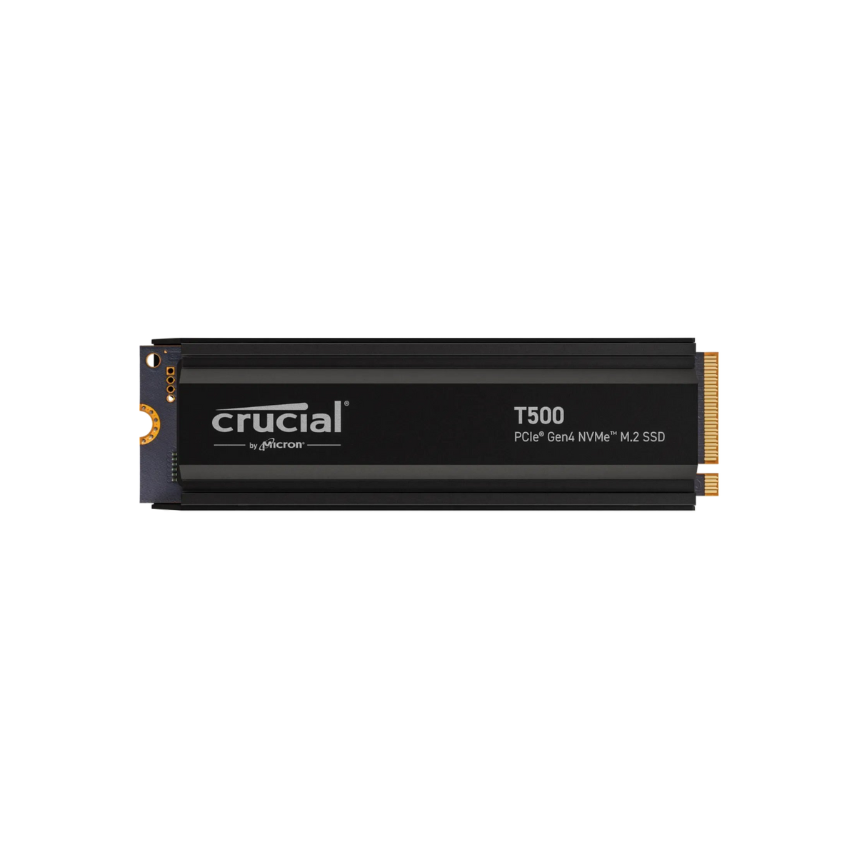 Dysk SSD Crucial T500 2TB M.2 NVMe 2280 z radiatorem.