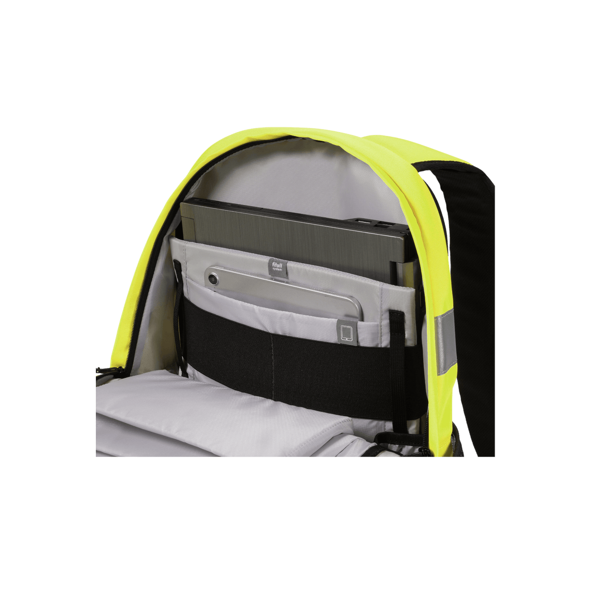 Plecak na laptopa DICOTA HI-VIS 25l 15,6" Odblaskowy Żółty.