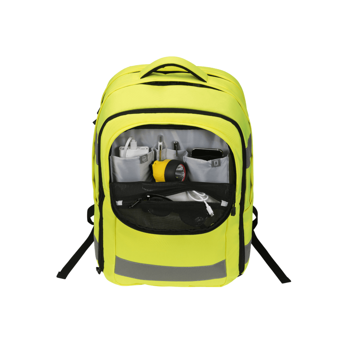 Plecak na laptopa 17,3" DICOTA HI-VIS 32-38l Odblaskowy Żółty.