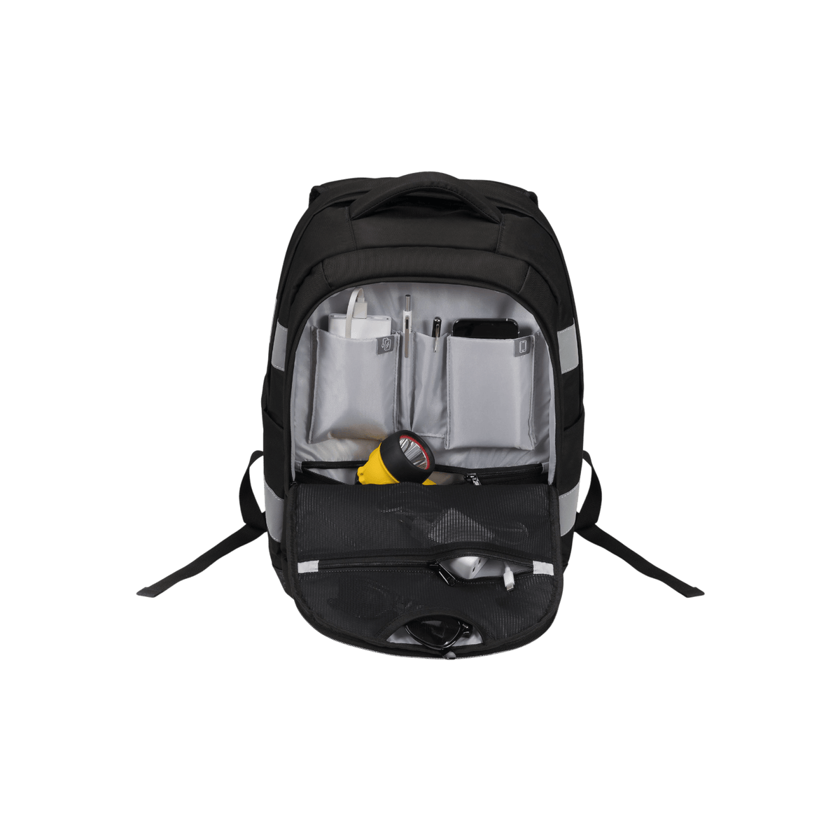 Plecak na laptopa 15,6" DICOTA REFLECTIVE 25l V2 Odblaskowy Czarny.