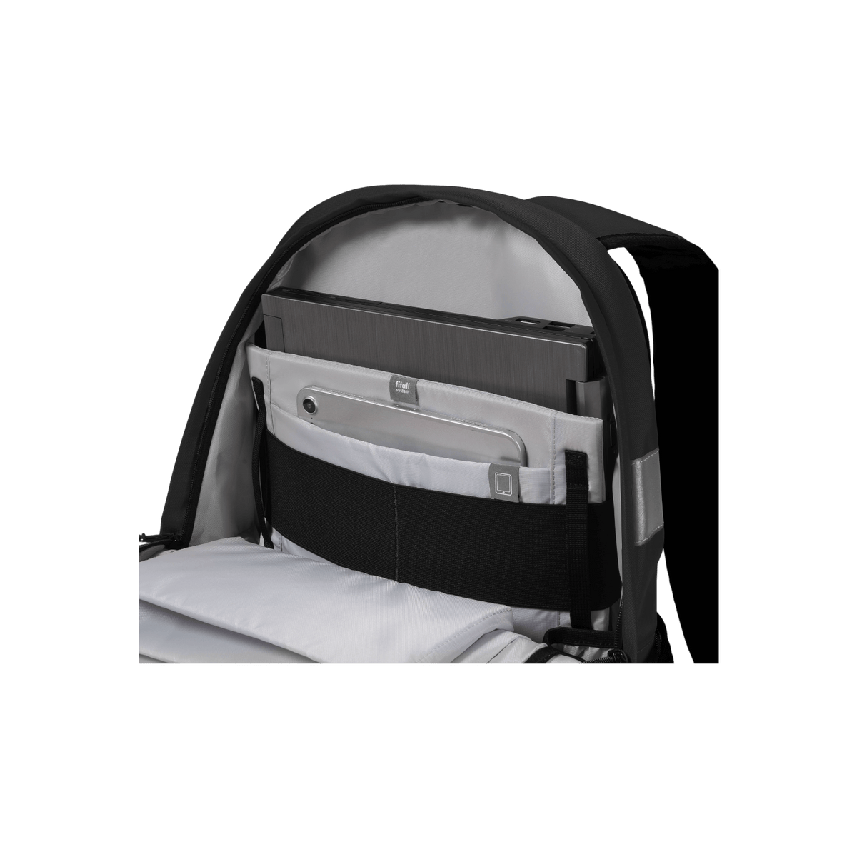 Plecak na laptopa 15,6" DICOTA REFLECTIVE 25l V2 Odblaskowy Czarny.