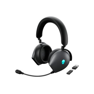 Słuchawki gamingowe bezprzewodowe nauszne Dell Alienware Tri-Mode AW920H.