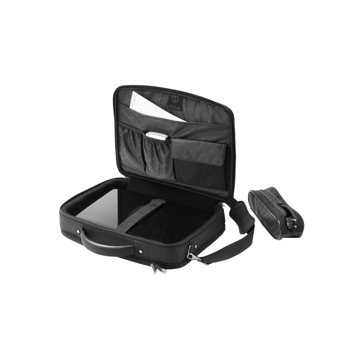 Torba na laptopa DICOTA Eco Multi Plus 14-15,6" D30144-RPET Czarny.