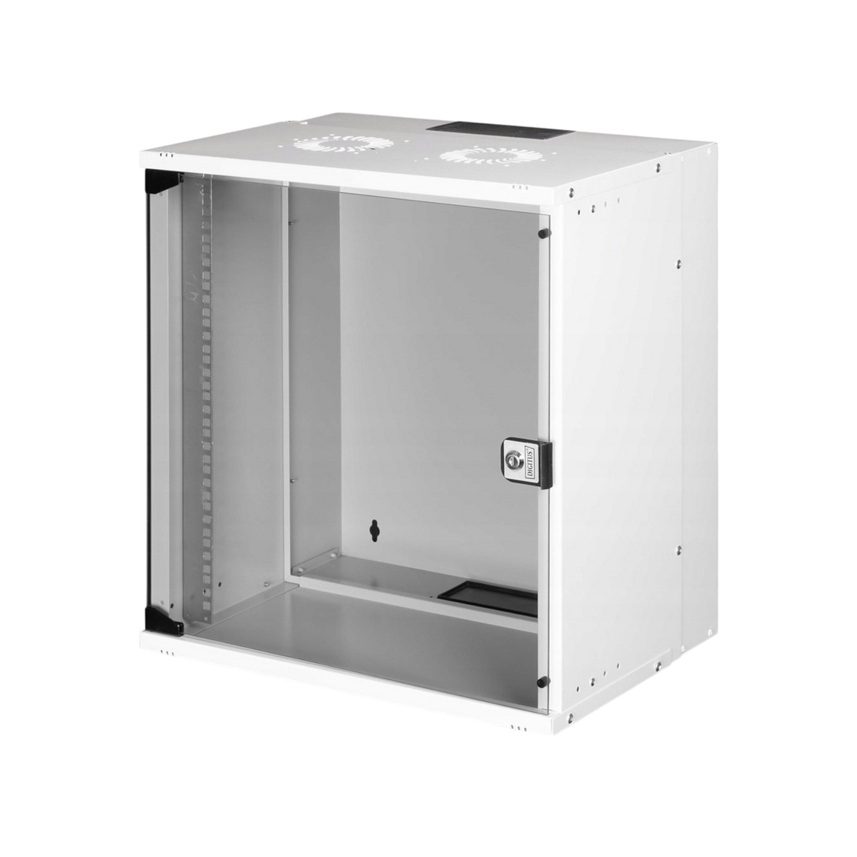 Szafa rack Digitus 19" 12U SOHO Pro 595x540mm wisząca Szary.