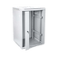 Szafa rack Digitus 19" 15U 600x600mm wisząca Drzwi szklane Szary.