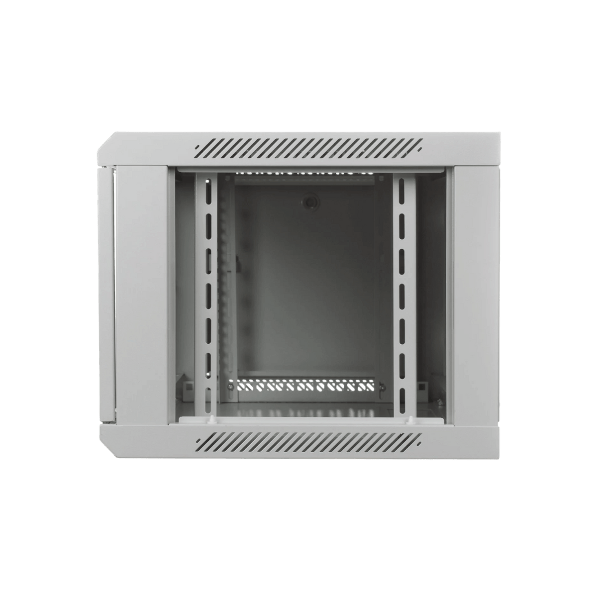 Szafa rack Digitus 19" 6U 600x450mm wisząca Drzwi szklane Szary.