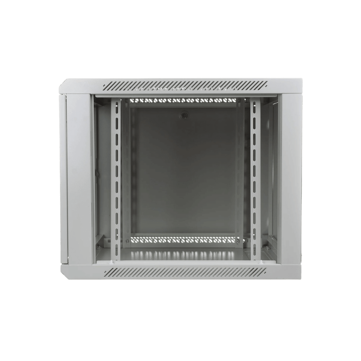 Szafa rack Digitus 19" 9U 600x450mm wisząca Drzwi szklane Szary.