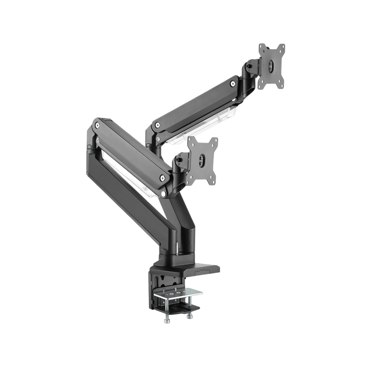 Uchwyt biurkowy na dwa monitory Digitus DA-90427 15" - 35" VESA 15kg.