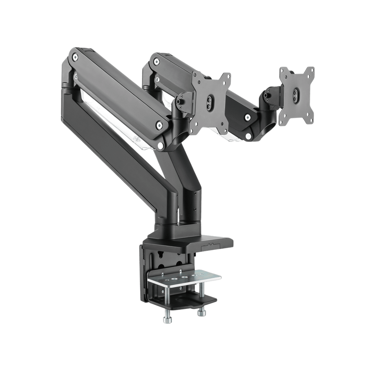 Uchwyt biurkowy na dwa monitory Digitus DA-90427 15" - 35" VESA 15kg.