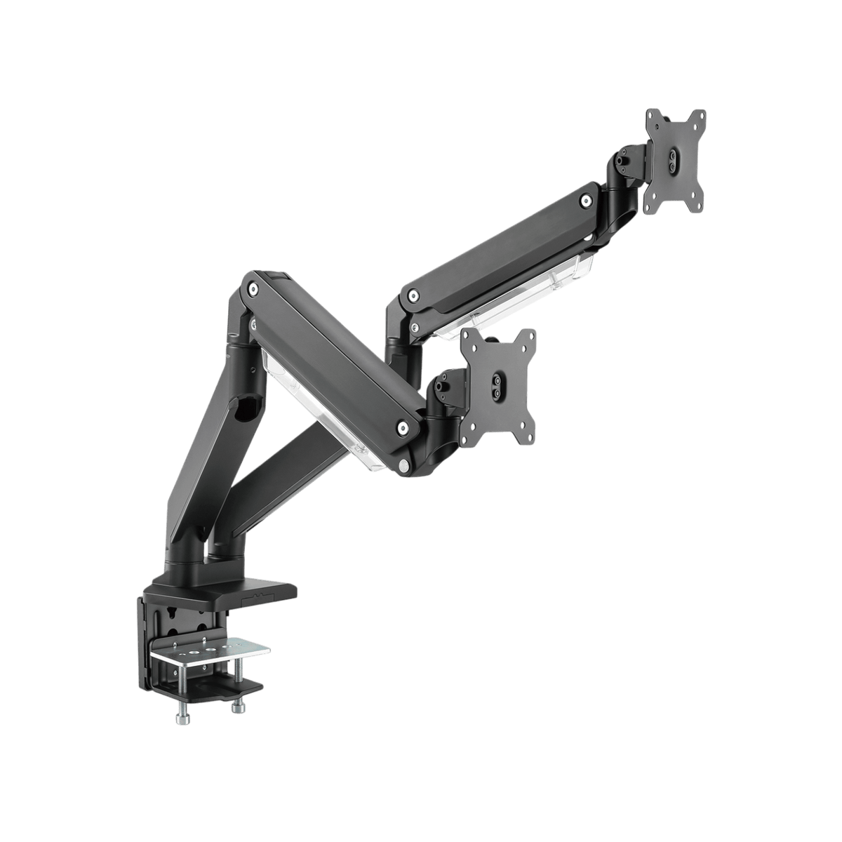 Uchwyt biurkowy na dwa monitory Digitus DA-90427 15" - 35" VESA 15kg.