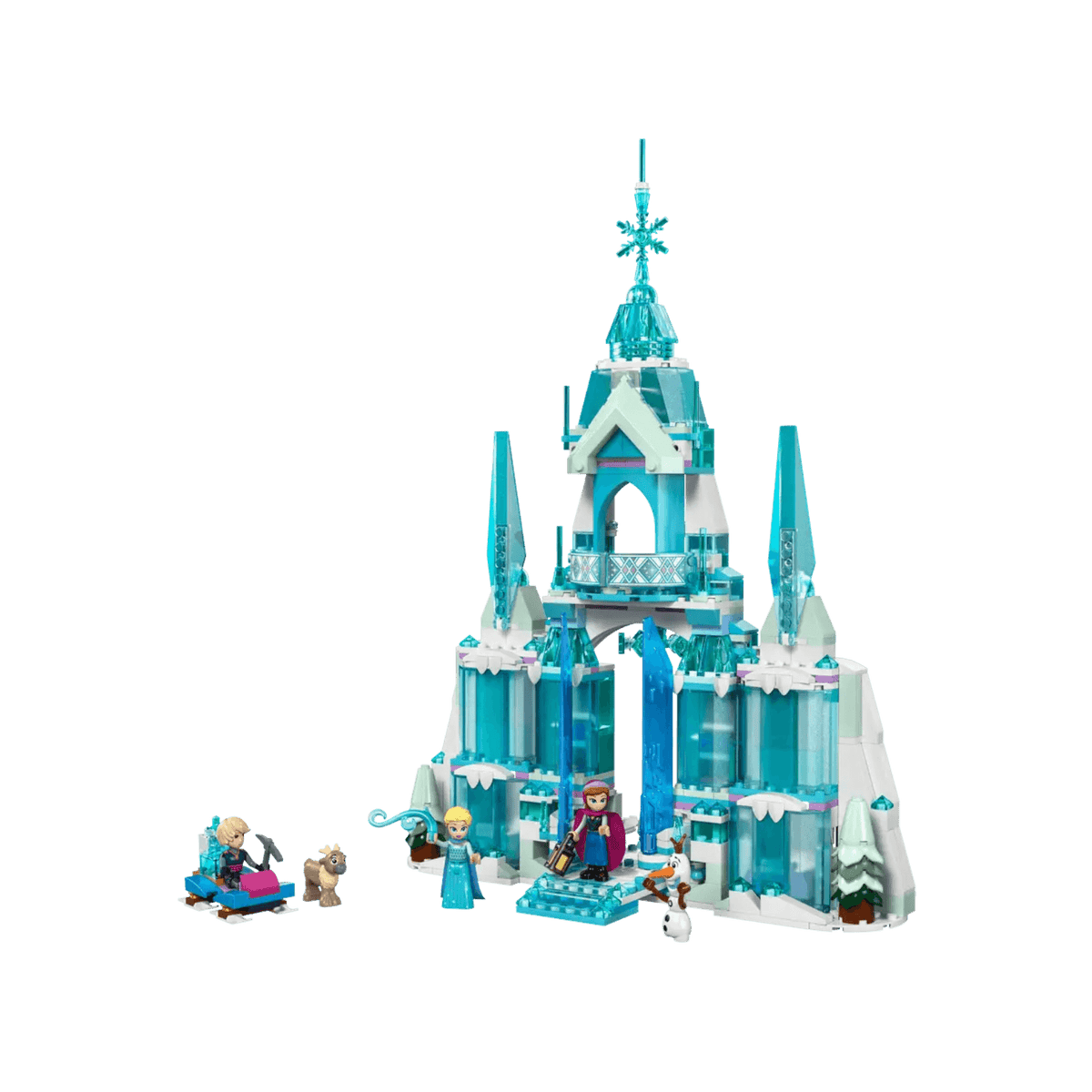 LEGO Disney Kraina Lodu Frozen Lodowy pałac Elzy 43244.
