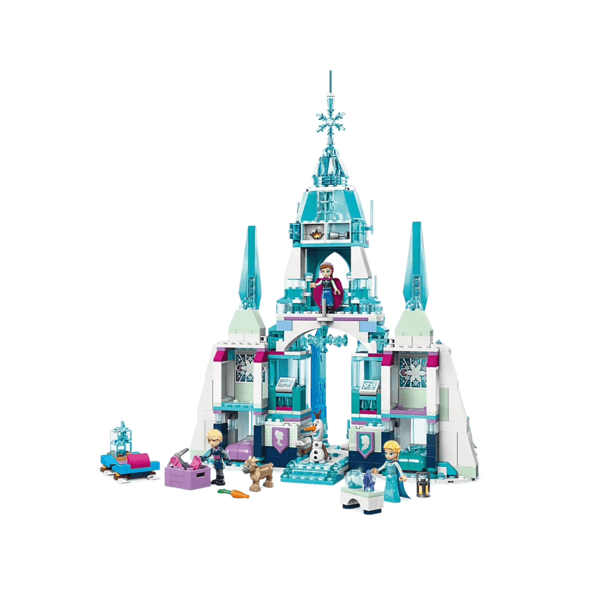 LEGO Disney Kraina Lodu Frozen Lodowy pałac Elzy 43244.