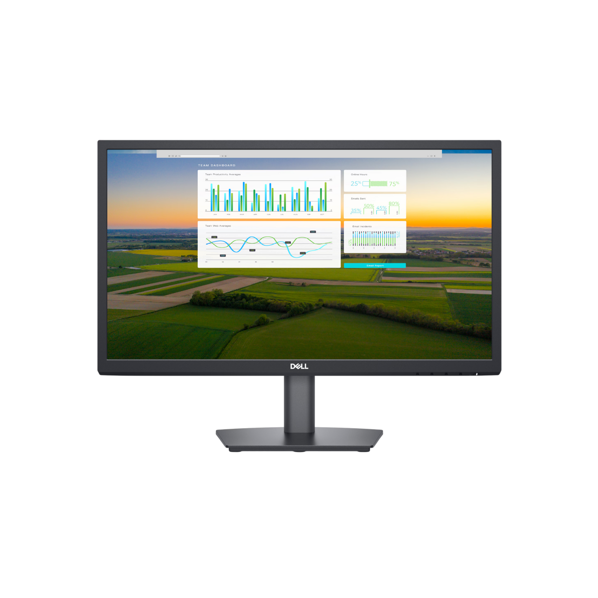 Monitor Dell E2222H 21,5" VA Full HD.