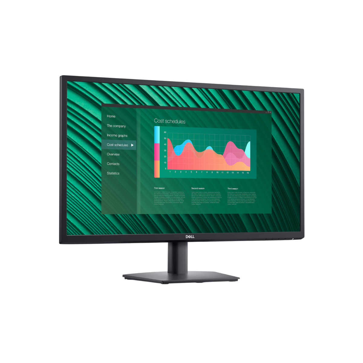 Monitor Dell E2723H 27" VA Full HD.