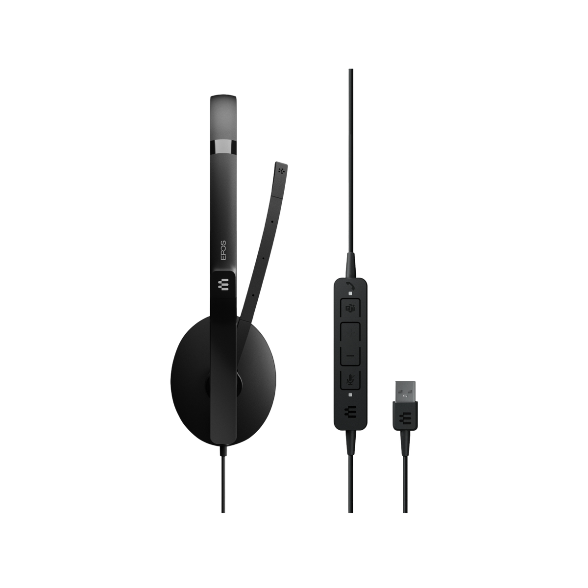 Słuchawki przewodowe nauszne EPOS ADAPT 160T USB II.