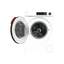 Pralka wolnostojąca Sharp ES-NFA612DW1B-PL Slim 8kg 1200rpm.