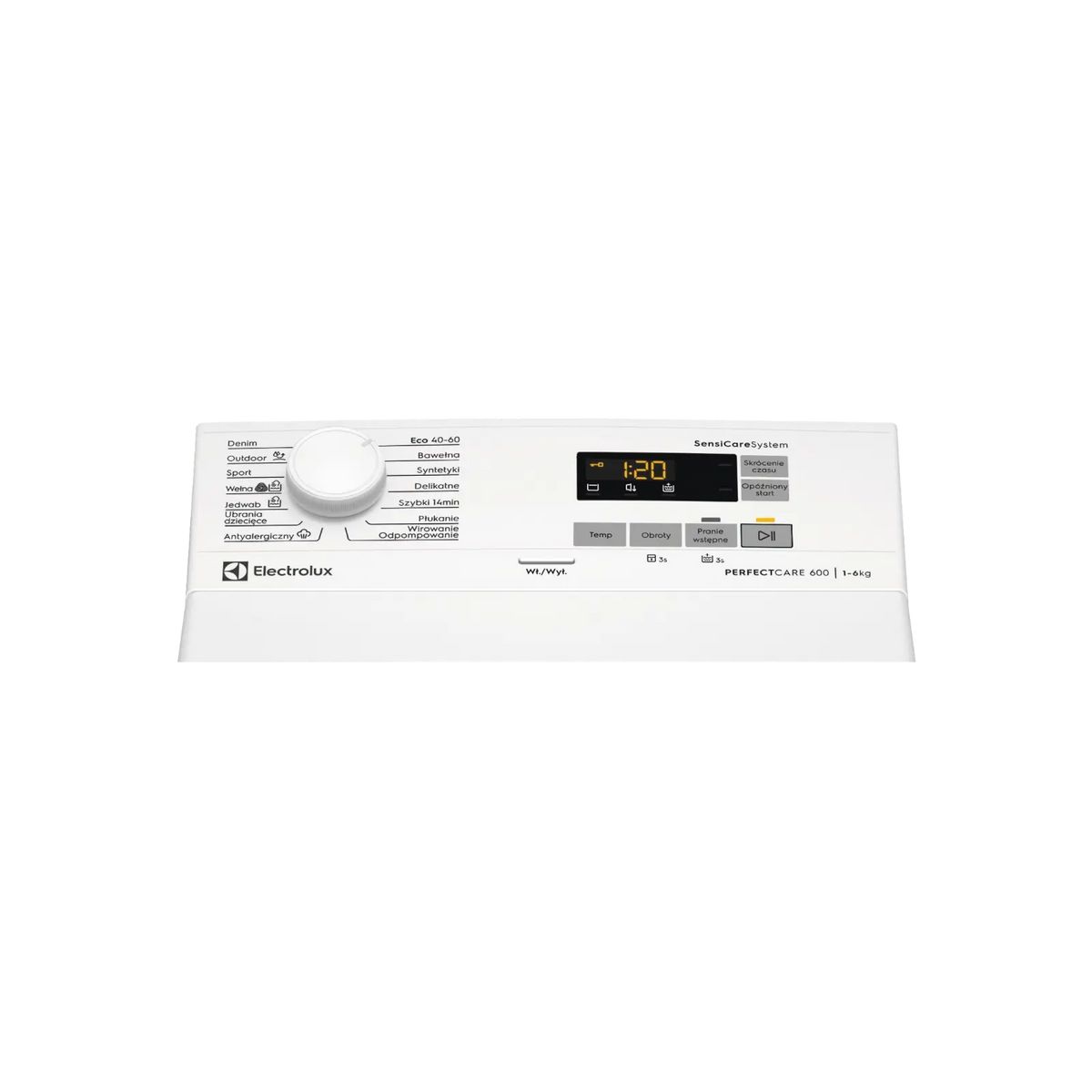 Pralka wolnostojąca Electrolux EW6TN15061FP 6kg 1000rpm.