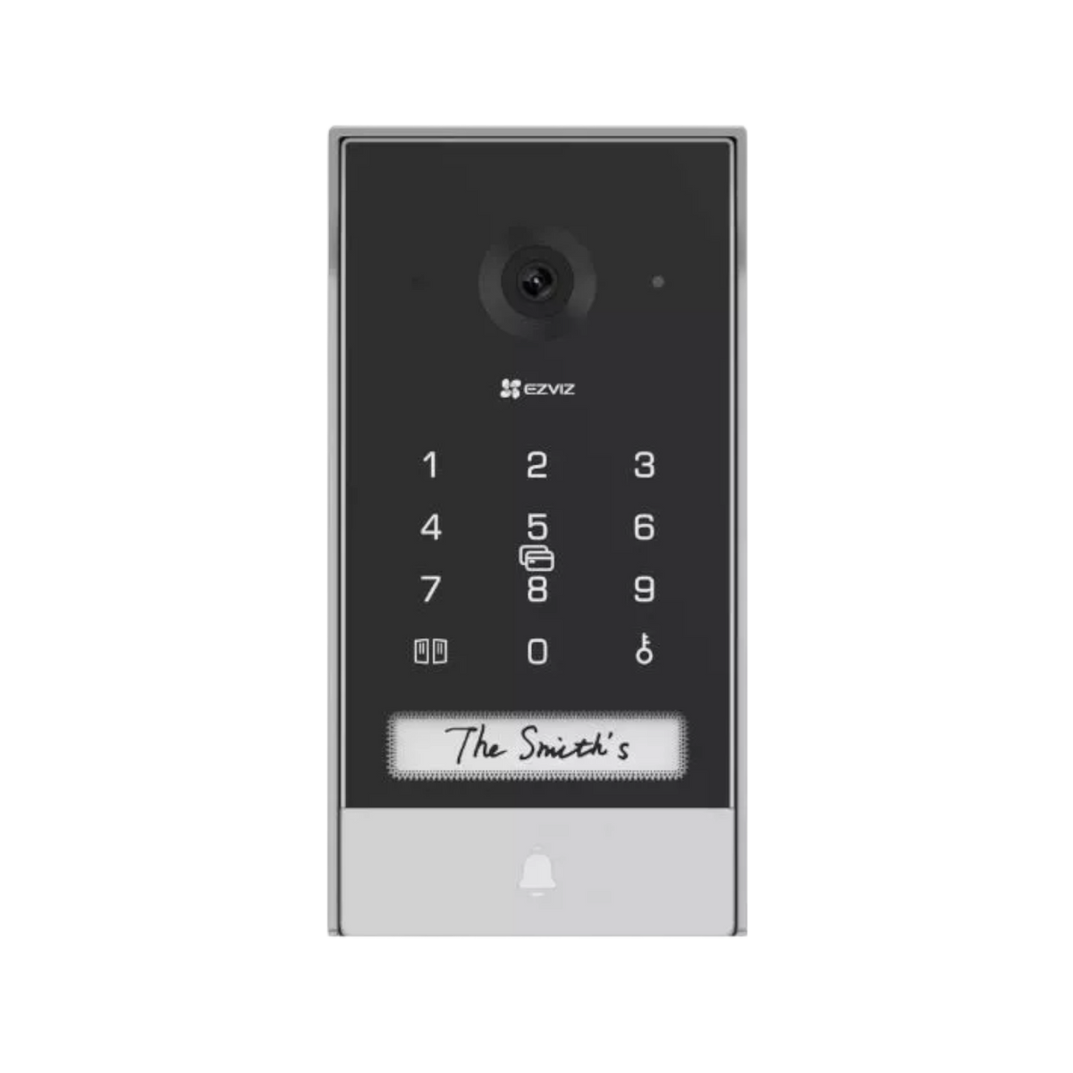 Wideodomofon EZVIZ EP7 z panelem solarnym Czytnik Kart RFID Wi-Fi.