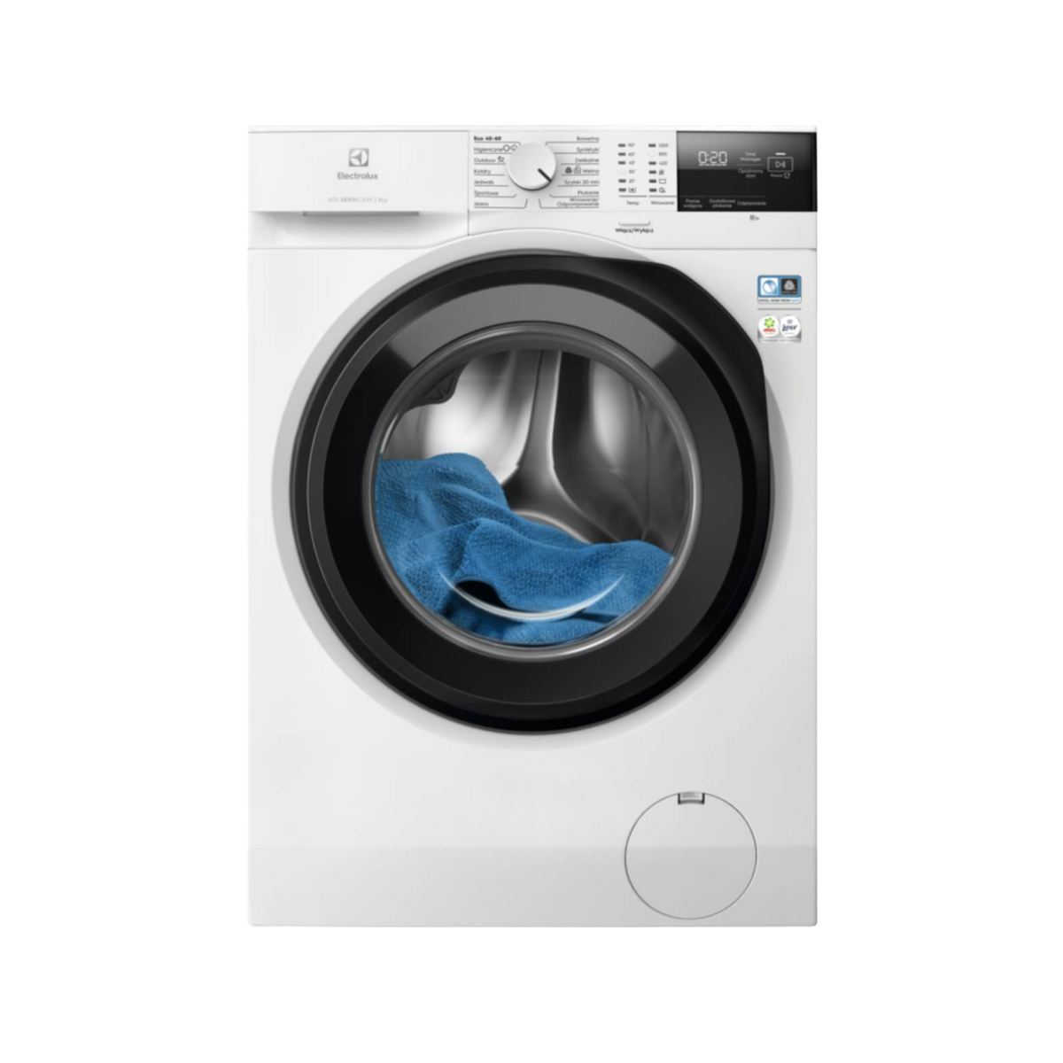 Pralka wolnostojąca Electrolux EW6F2292P 9kg 1200rpm.