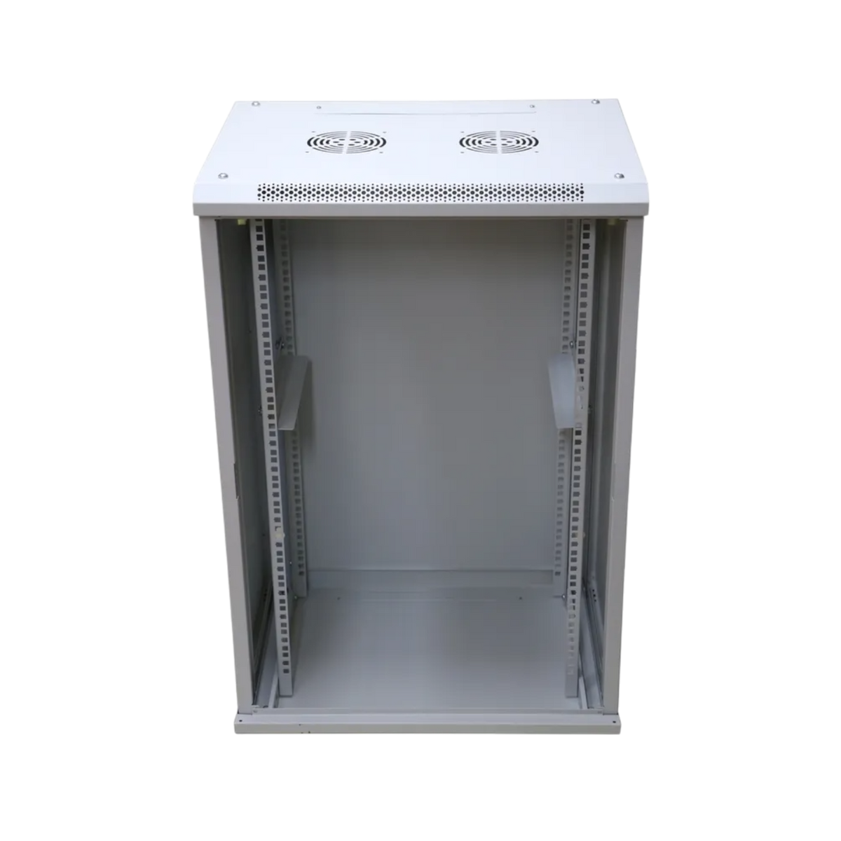 Szafa rack Extralink 19" 18U 600x450mm wisząca Szary.
