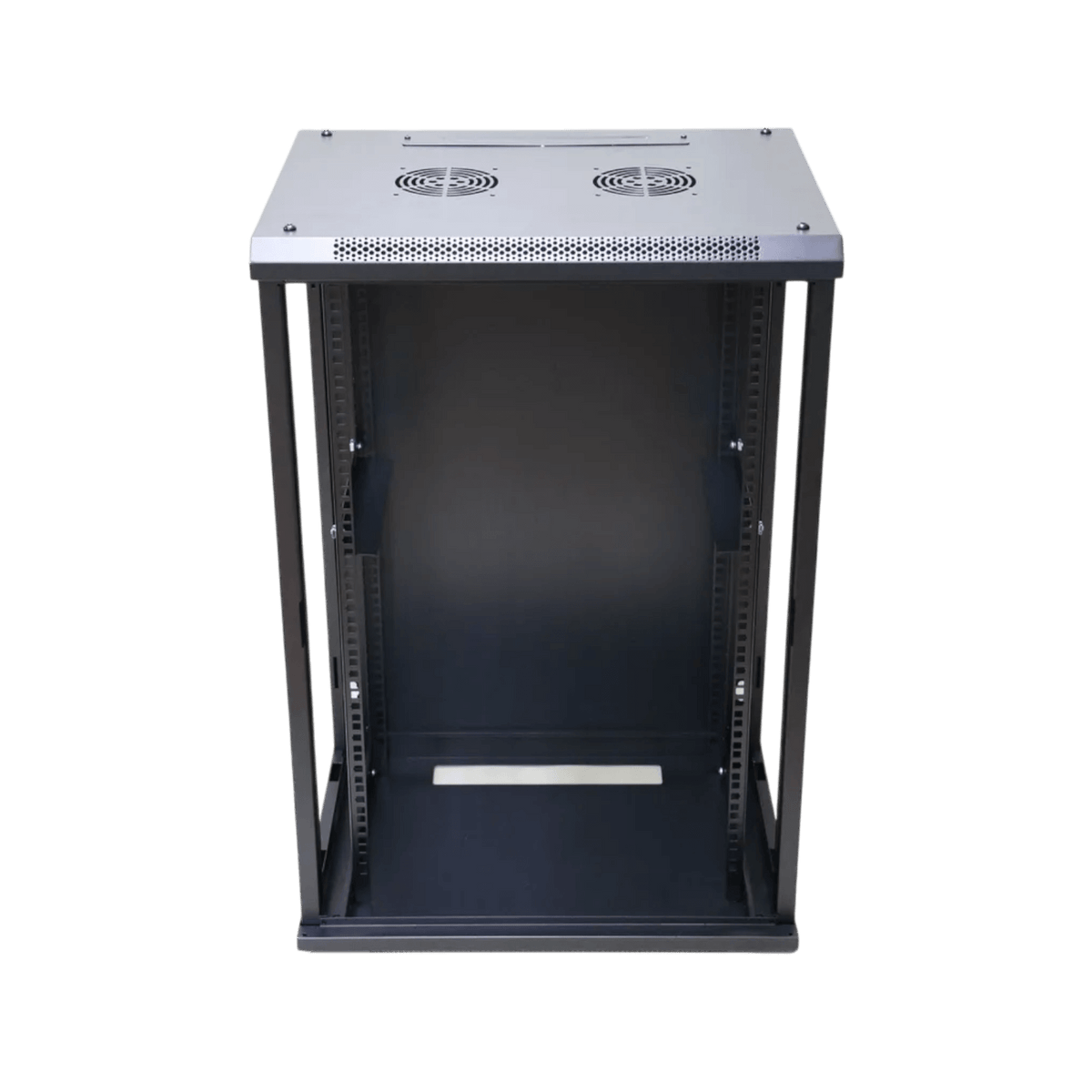 Szafa rack Extralink 19" 18U 600x450mm wisząca Czarny.