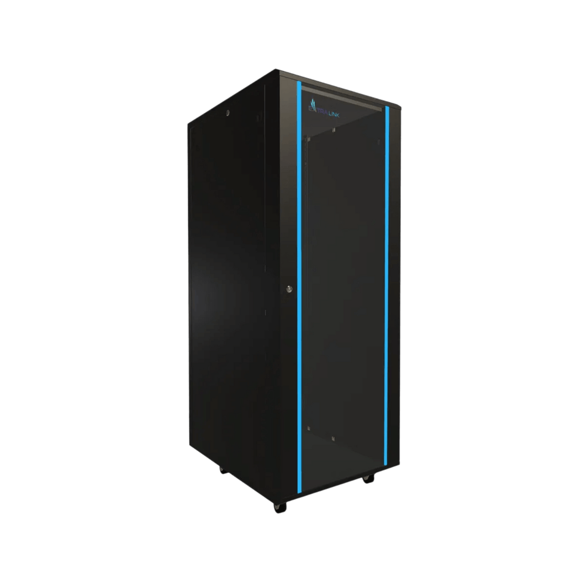 Szafa rack Extralink 19" 32U 600x800mm stojąca Czarny.