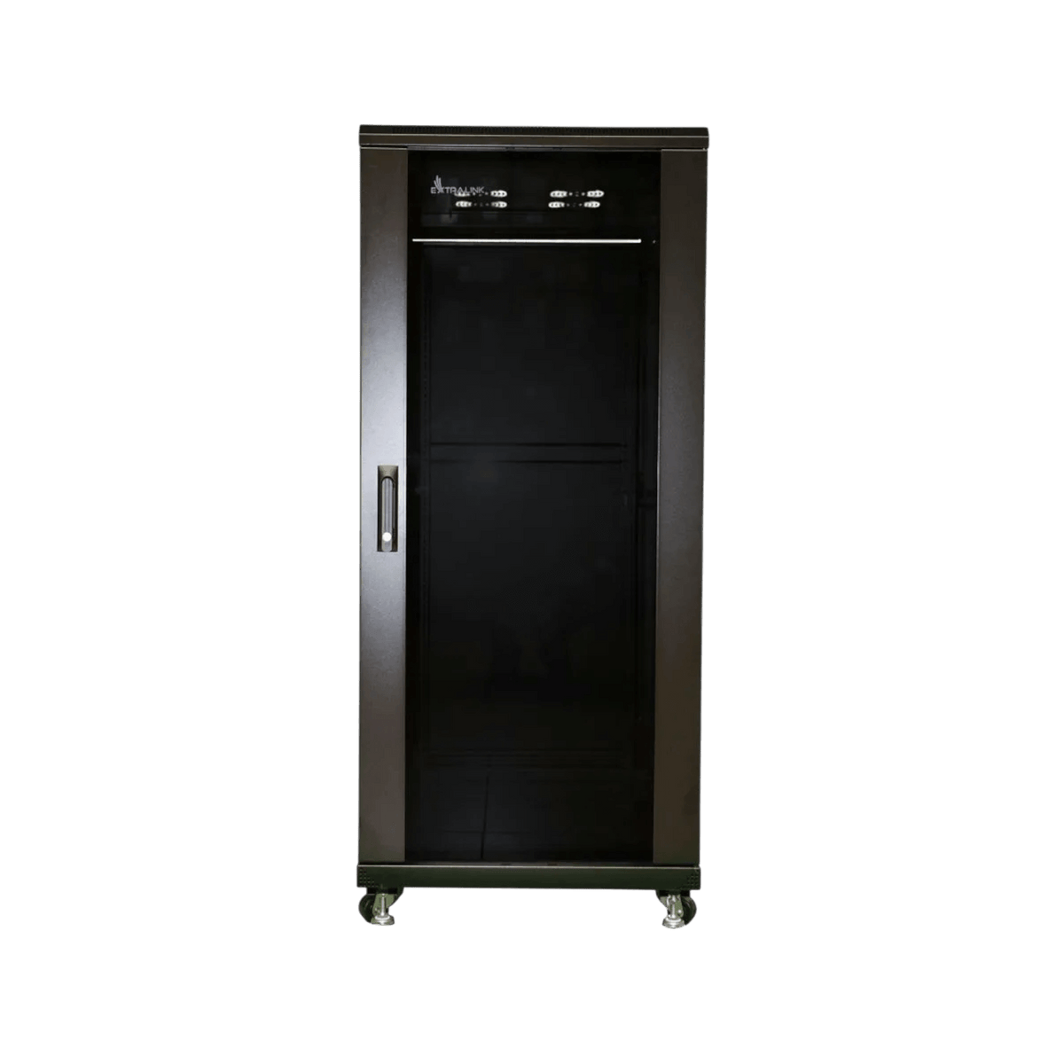 Szafa rack Extralink 19" 32U 600x800mm stojąca Czarny.