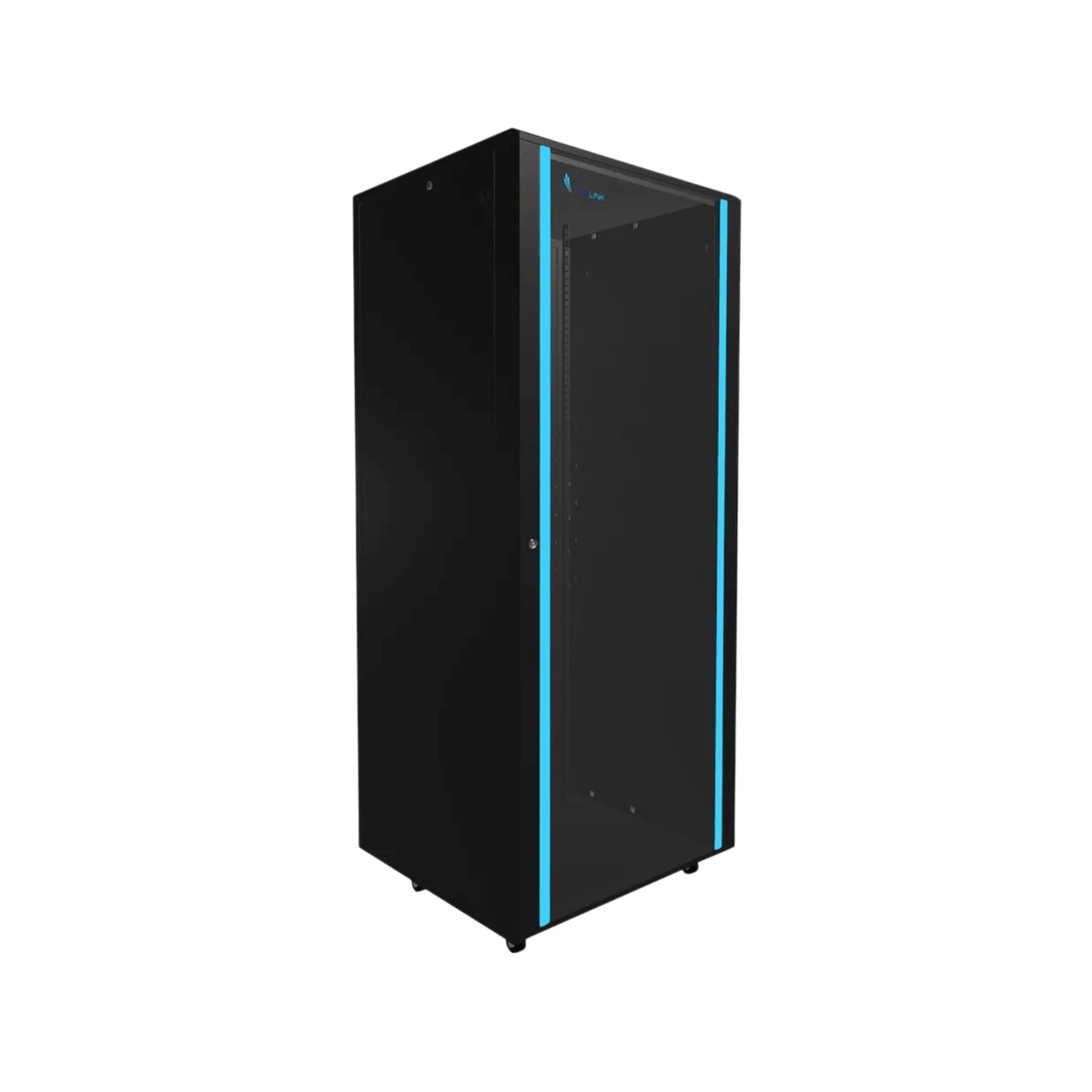 Szafa rack Extralink 19" 42U 800x800mm stojąca Czarny.