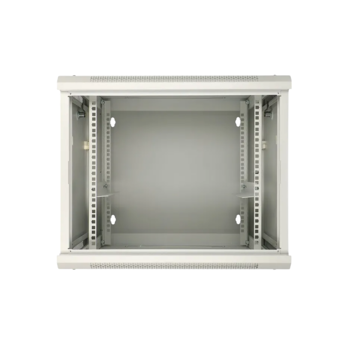 Szafa rack Extralink 19" 9U 600x600mm AZH wisząca dwusekcyjna Szary.