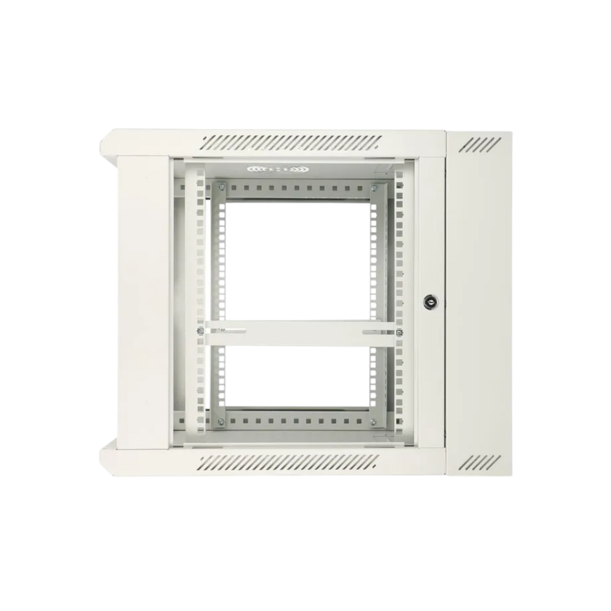 Szafa rack Extralink 19" 9U 600x600mm AZH wisząca dwusekcyjna Szary.