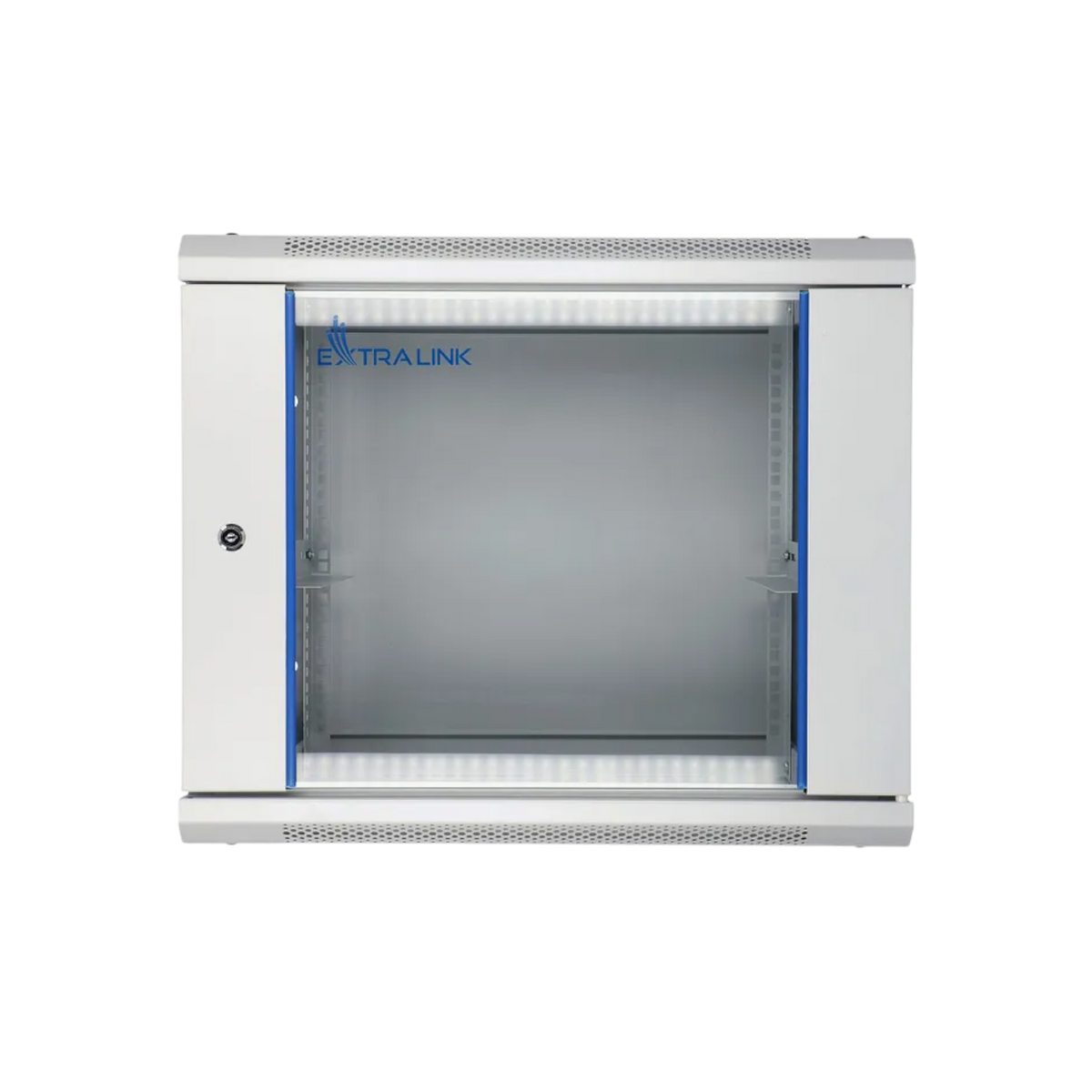 Szafa rack Extralink 19" 12U 600x450mm wisząca Szary.