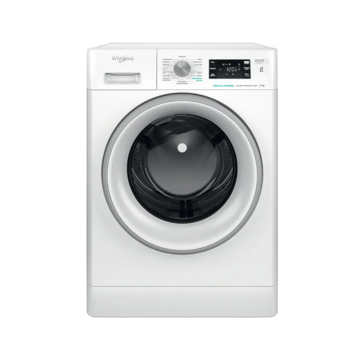 Pralka wolnostojąca Whirlpool FFB 9258 SV PL 9kg 1200rpm.