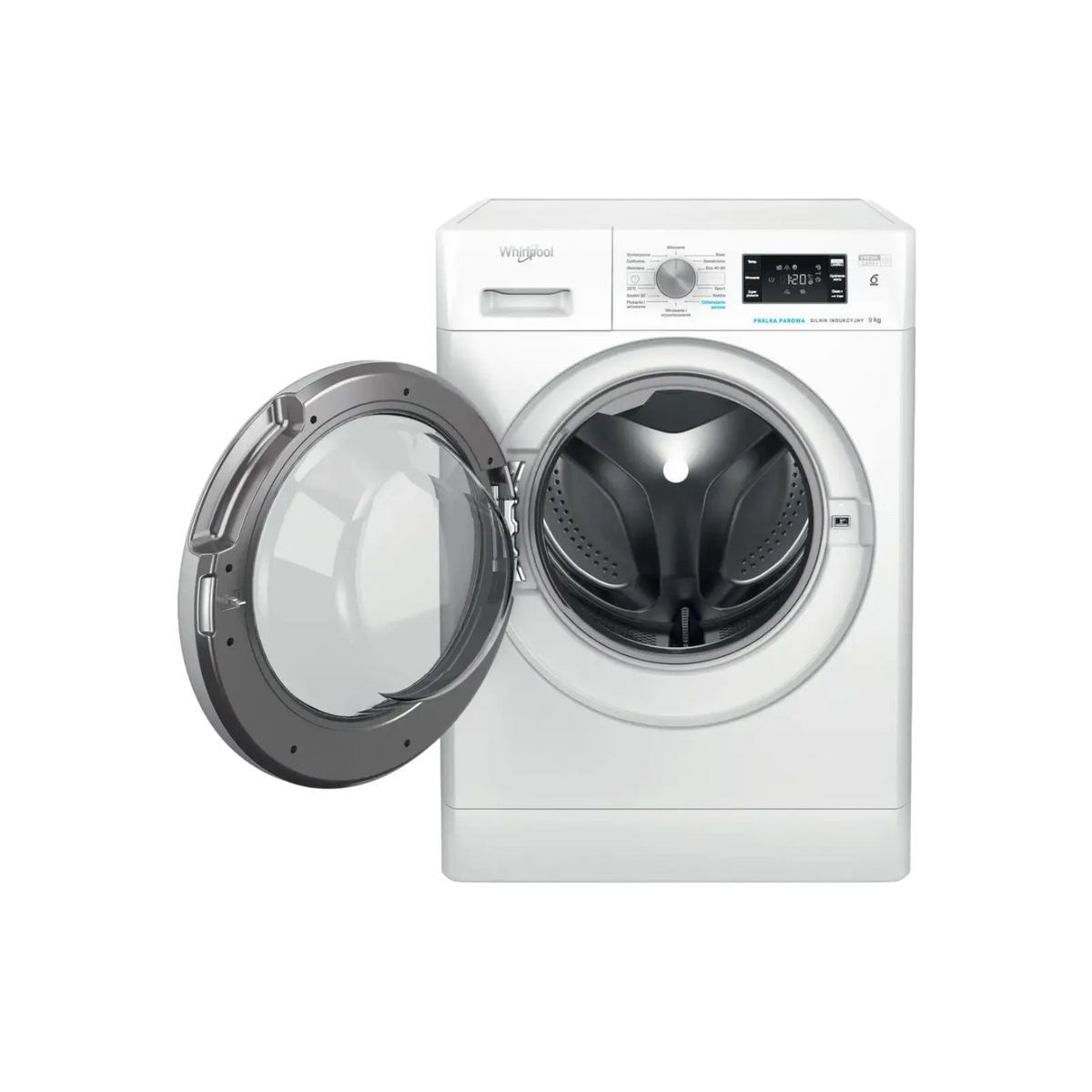 Pralka wolnostojąca Whirlpool FFB 9258 SV PL 9kg 1200rpm.