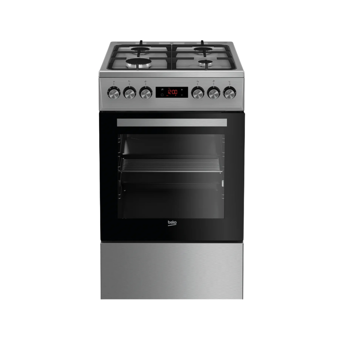 Kuchnia gazowo-elektryczna Beko FSM52330DX.